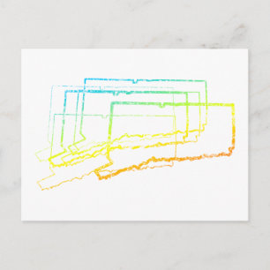 Carte Postale flou de refroidissement de connexion