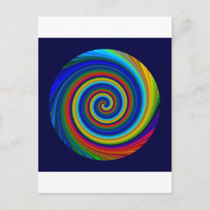Carte Postale Flou spiral