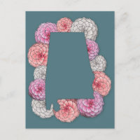 Carte postale Flower Alabama