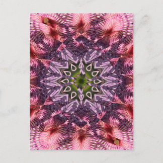Carte Postale Flower Twist Mandala 2015
