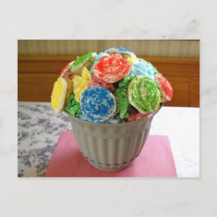 Carte Postale Flowerpot Cupcake