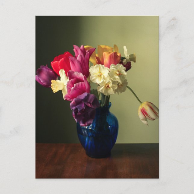 Carte Postale Flowers | Spring Flower Bouquet (Devant)