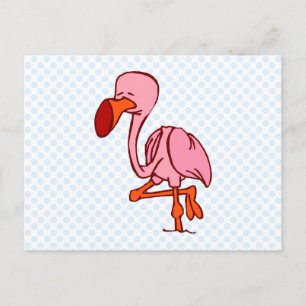 Carte Postale Floyd Flamant rose