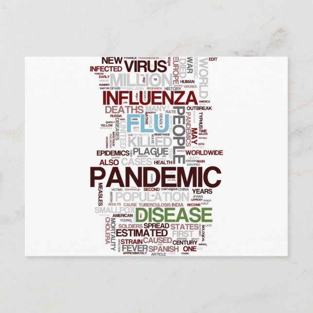 Carte Postale Flu (Devant)