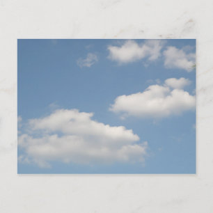Carte Postale Fluffy Cumulus Nuages