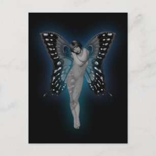 Carte Postale Flux bleu