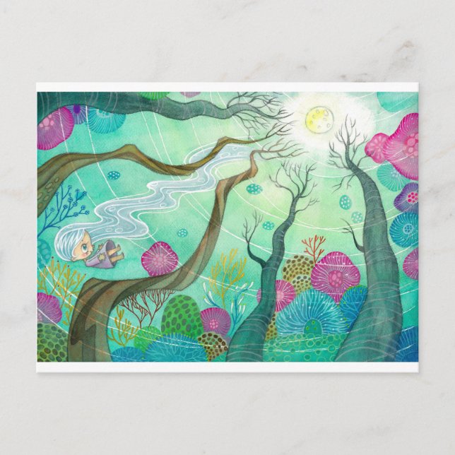 Carte Postale Flux comme eau (Devant)