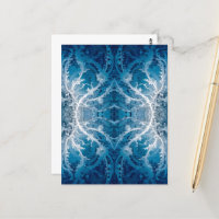 Flux cosmique sacré - Symétrie argent bleu