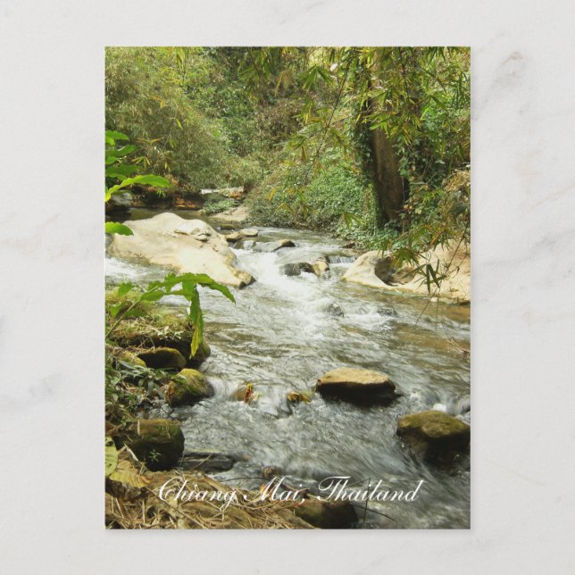 Carte Postale Flux Dans Les Collines (Devant)