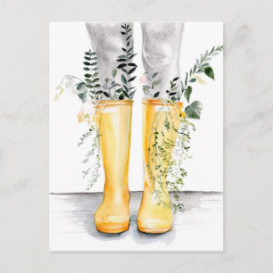 Carte Postale Flux et croissance I