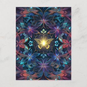 Carte Postale Flux papillon