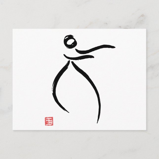 Carte Postale Flux Tai Chi (Devant)