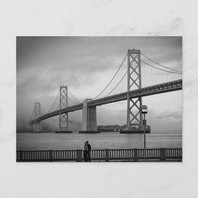 Carte Postale Foggy Day on the Bay (Devant)