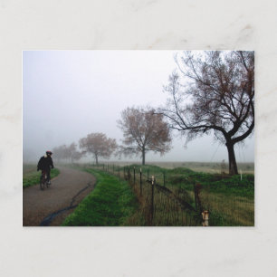 Carte Postale Foggy Rider