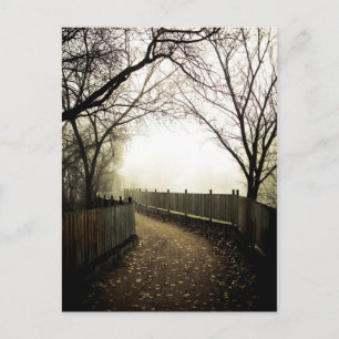Carte Postale Foggy Waterfront 01