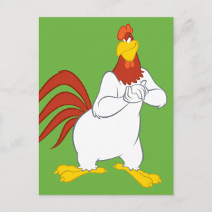 Carte Postale Foghorn Leghorn Mauvais regard