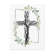 Foi chrétienne | Croix avec branches