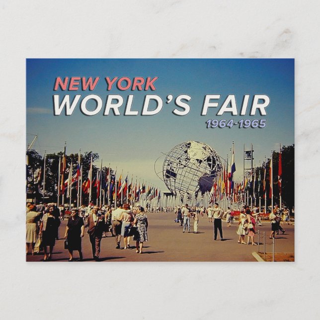 Carte Postale Foire mondiale 1964 (Devant)