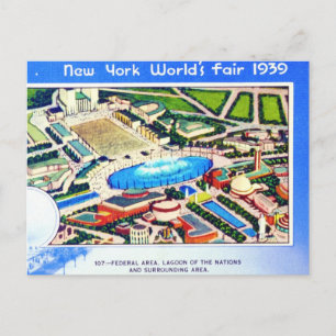 Carte Postale Foire mondiale de New York 1939