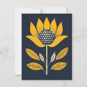 Carte Postale Folk Bloom #246