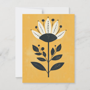 Carte Postale Folk Bloom No.257