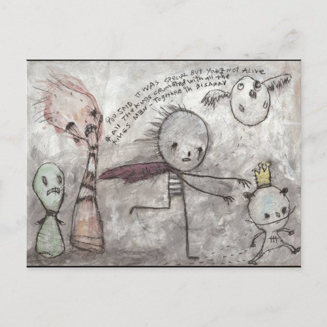 Carte Postale Follow the King (Devant)