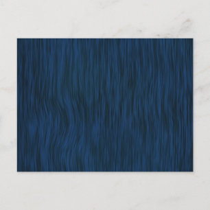Carte Postale Fond à l'aspect de bois brut Grain Profond Bleu