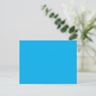 Carte Postale Fond bleu ciel uni