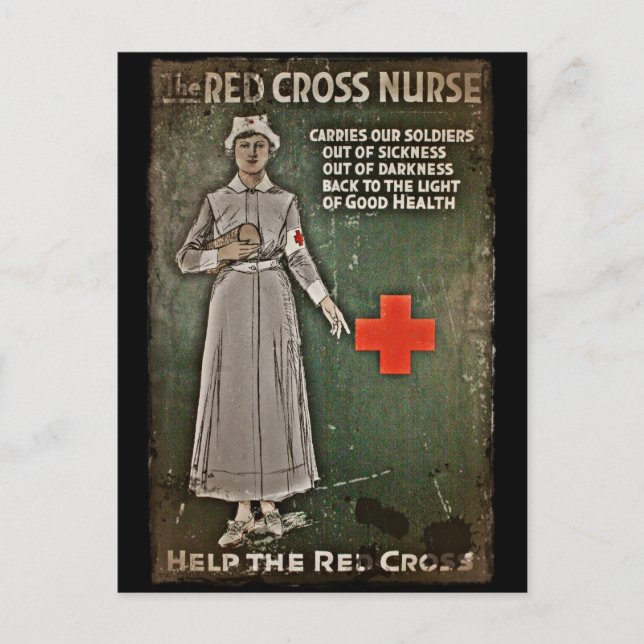 Carte Postale Fonds de soins infirmiers de la Première Guerre mo (Devant)