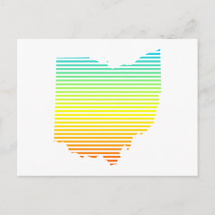 Carte Postale fondu de refroidissement ohio