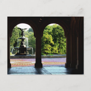 Carte Postale Fontaine de Bethesda à Central Park Photo