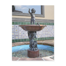 Fontaine de garçon et grenouille par Raffaello Rom
