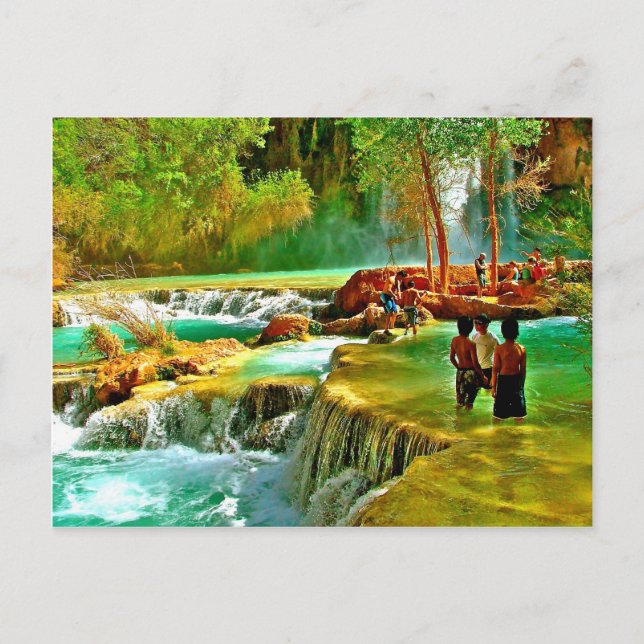 Carte Postale Fontaine de la jeunesse (Devant)