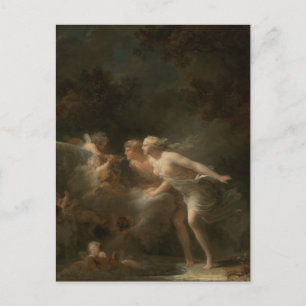 Carte Postale Fontaine de l'Amour de Jean-Honore Fragonard