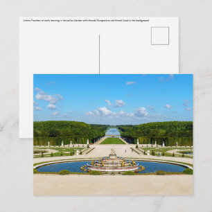 Carte Postale Fontaine de Latone et Grande Perspective, Versaill