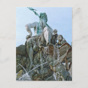 Carte Postale Fontaine de Neptune à Berlin