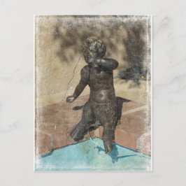 Carte Postale Fontaine de Satyr