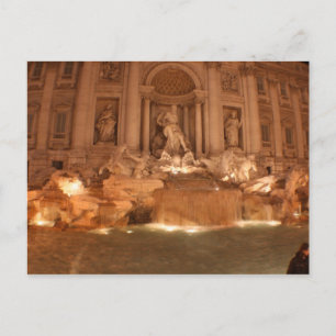Carte Postale Fontaine de Trevi