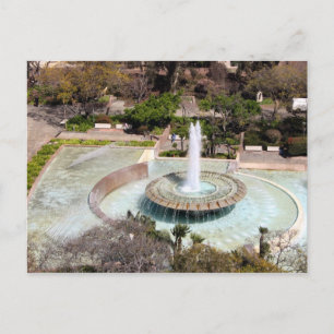 Carte Postale Fontaine Dowtown Los Angeles