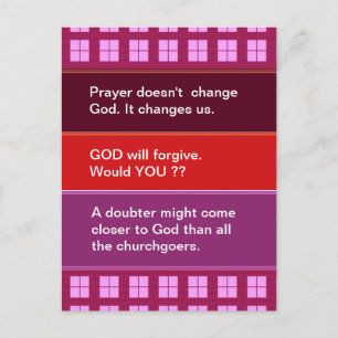 Carte Postale Food for thought : Practical Wisdom Words