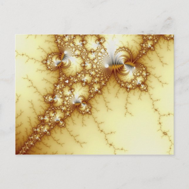 Carte Postale Fools Gold - Art Fractal (Devant)