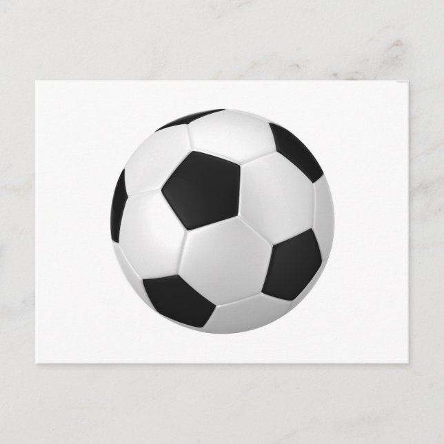 Carte Postale football (Devant)