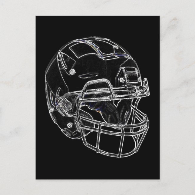 Carte Postale Football (Devant)