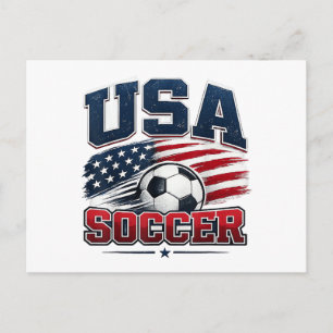 Carte Postale Football 2026 États-Unis
