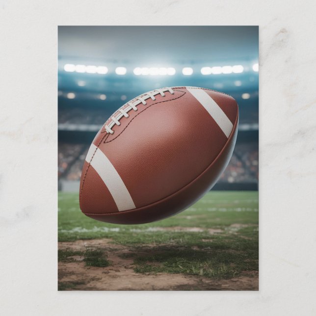 Carte Postale Football américain (Devant)