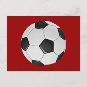 Carte Postale Football américain de soccer ou d'association