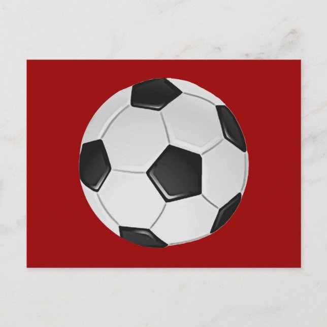 Carte Postale Football américain de soccer ou d'association (Devant)