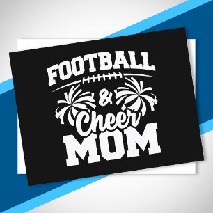 Carte Postale Football et Cheer Mom - Sports lycéens