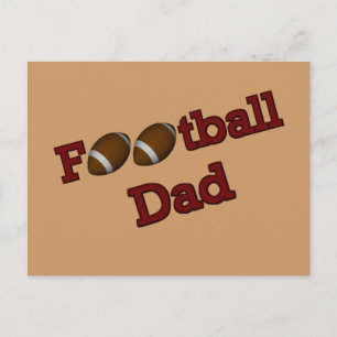 Carte postale Football Papa