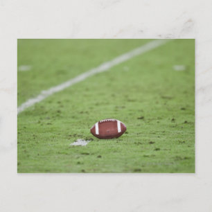 Carte Postale Football près de la ligne de triage.